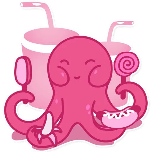 Sticker «Mr. Octopus-4»