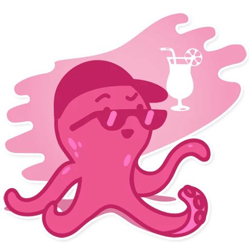Sticker «Mr. Octopus-7»