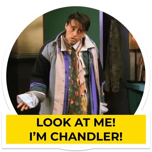 Sticker «Joey Tribbiani-2»