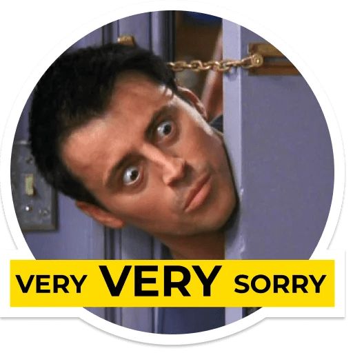 Sticker «Joey Tribbiani-5»