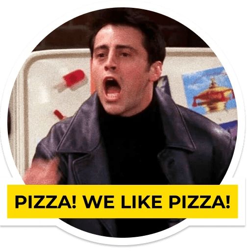 Sticker «Joey Tribbiani-7»