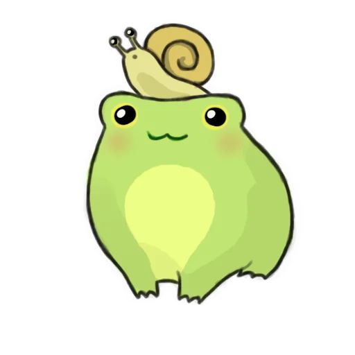 Sticker «Cutee Frog-1»