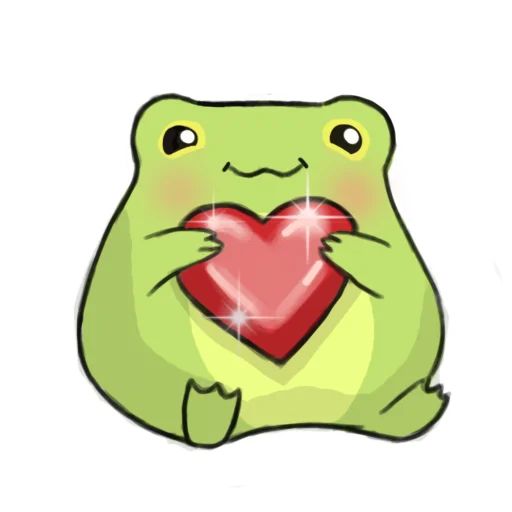 Sticker «Cutee Frog-3»