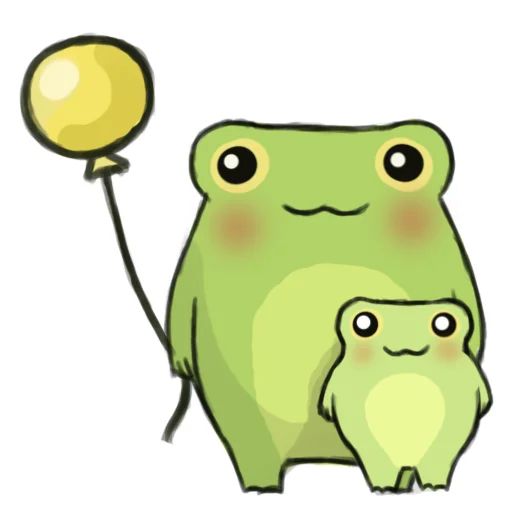 Sticker «Cutee Frog-5»