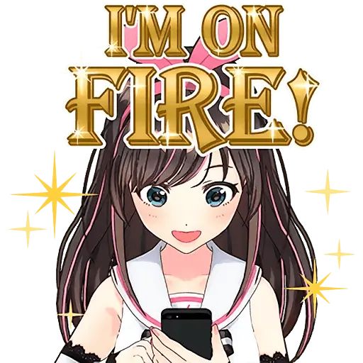 Sticker «Kizuna AI Stickers-11»