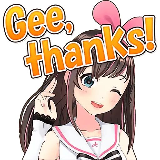 Sticker «Kizuna AI Stickers-2»