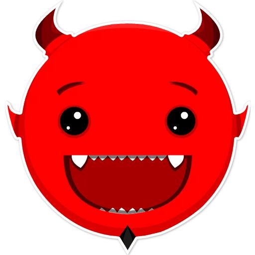 Sticker «Devil's Emoji-1»