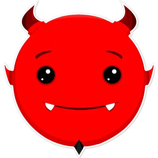 Sticker «Devil's Emoji-12»