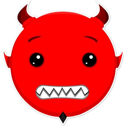 Sticker «Devil's Emoji-2»