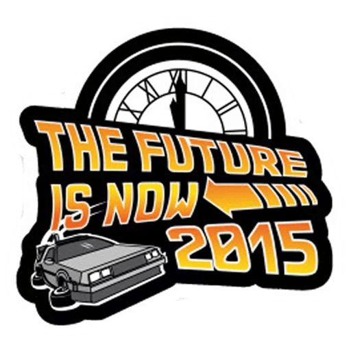 Sticker «Back To The Future-5»
