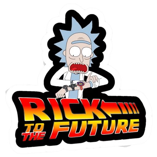 Sticker «Back To The Future-7»