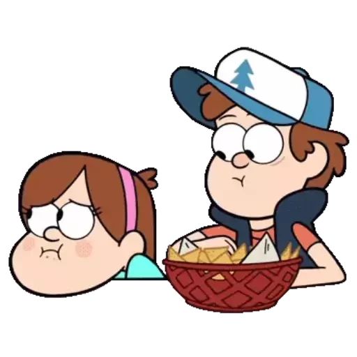 Sticker «Gravity Falls-4»