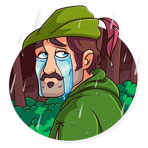 Sticker «Robin Hood-12»