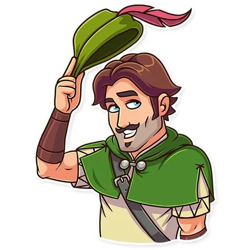 Sticker «Robin Hood-5»