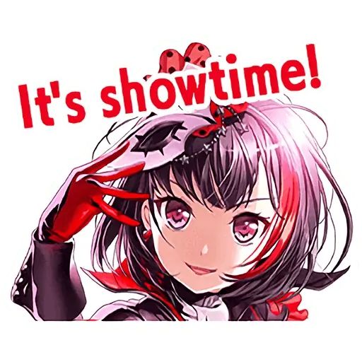 Sticker «Ran Mitake-2»