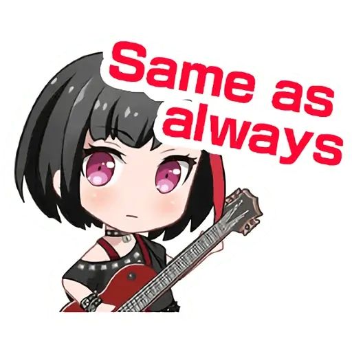 Sticker «Ran Mitake-3»