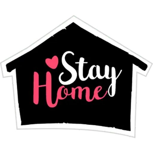 Sticker «Stay Home-1»
