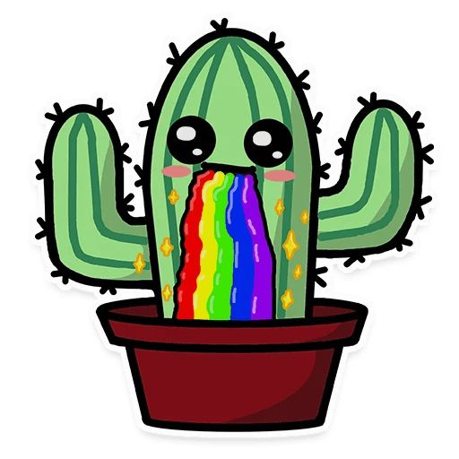 Sticker «Cactus-3»