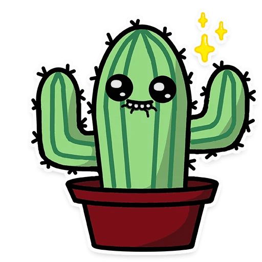 Sticker «Cactus-4»