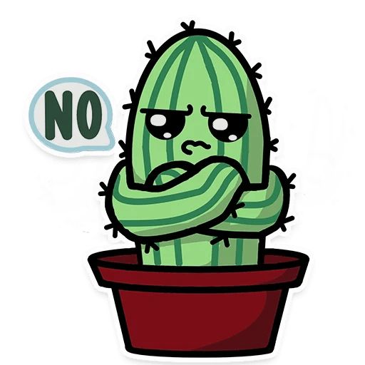 Sticker «Cactus-6»