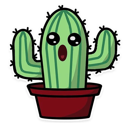 Sticker «Cactus-7»