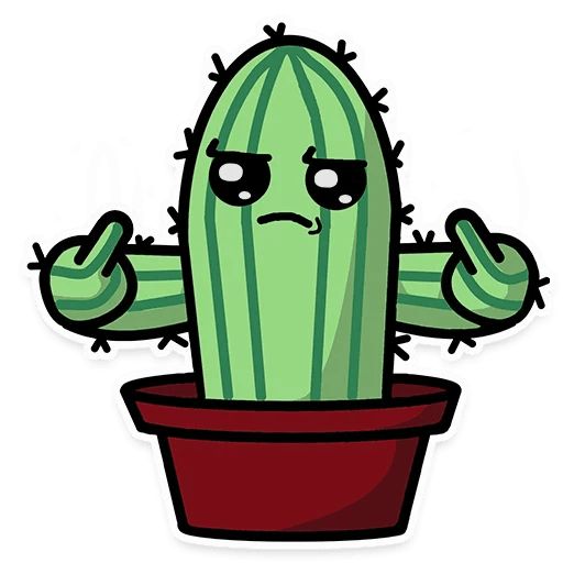 Sticker «Cactus-8»