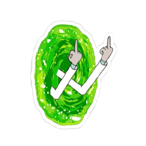 Sticker «Rick And Morty-1»