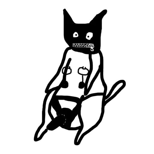 Sticker «Crazy Cat-2»