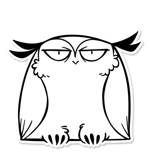 Стикер «Boggart Owl-12»