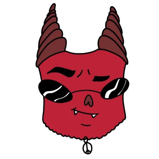 Sticker «Cute Devils-1»