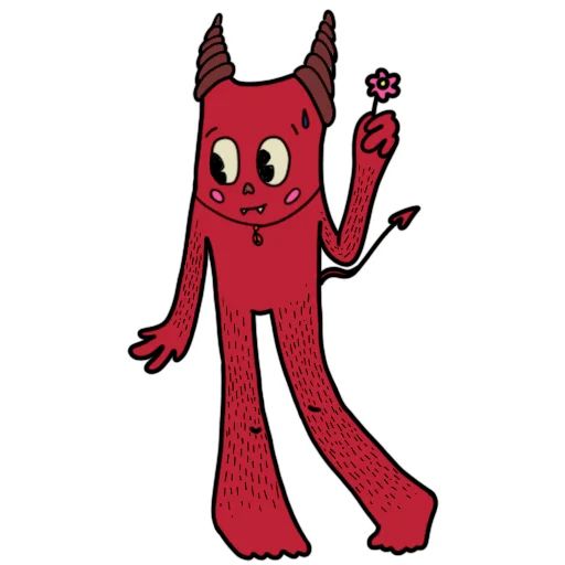 Sticker «Cute Devils-2»