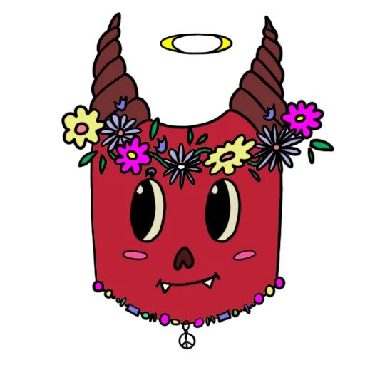 Sticker «Cute Devils-8»