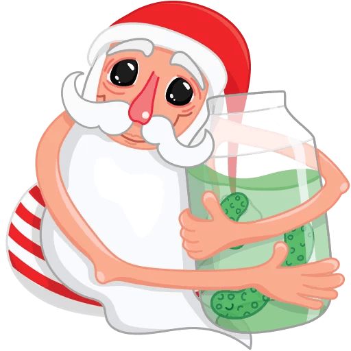Sticker «Santa Claus-1»