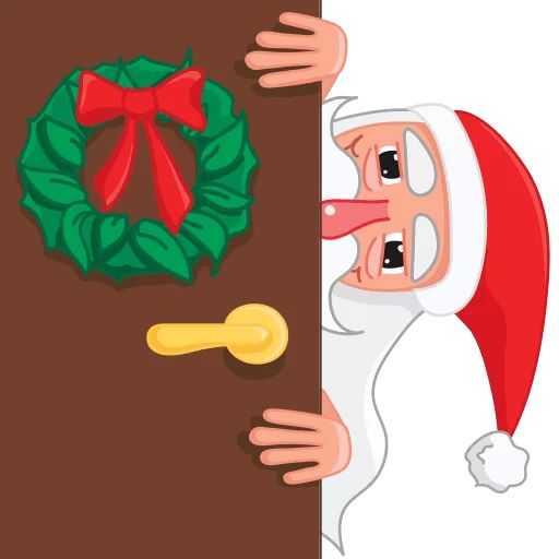 Sticker «Santa Claus-3»