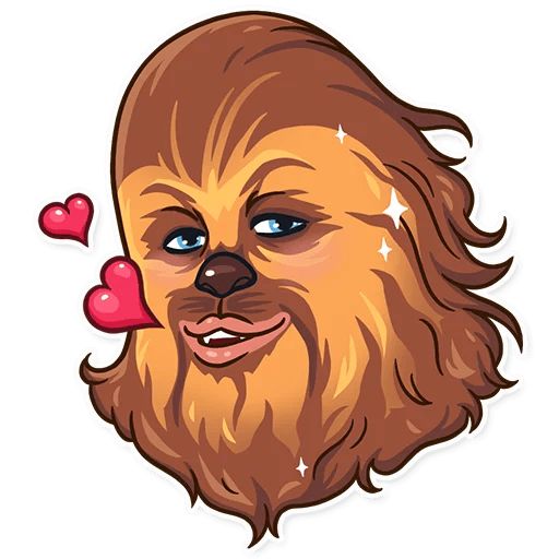 Sticker «Chewbacca-2»