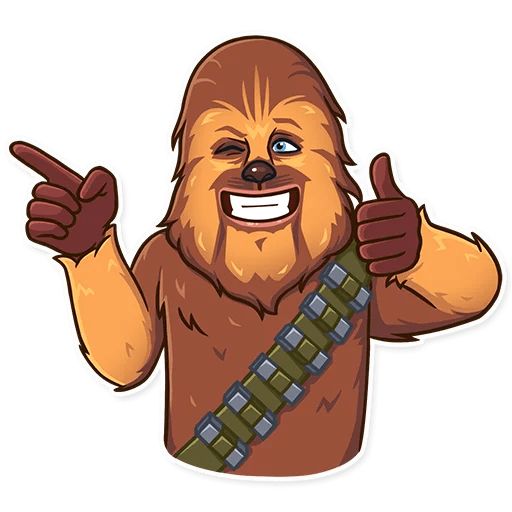 Sticker «Chewbacca-3»