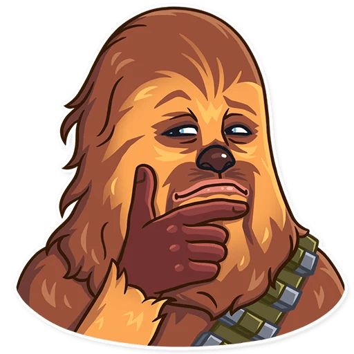 Sticker «Chewbacca-7»