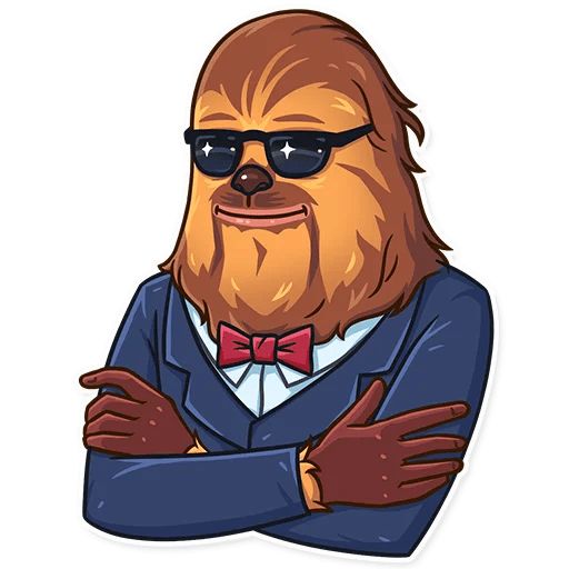 Sticker «Chewbacca-8»