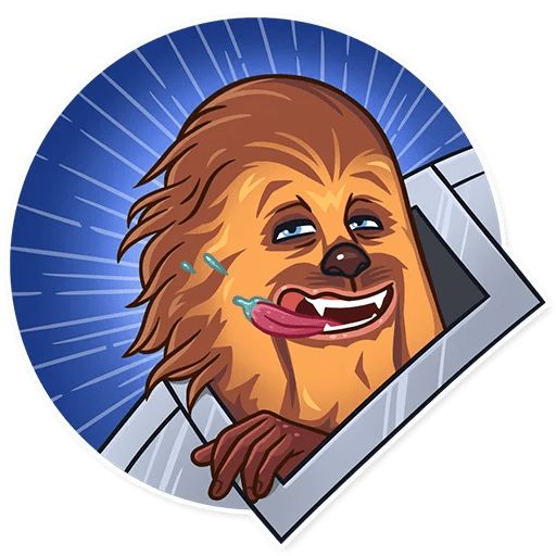 Sticker «Chewbacca-9»