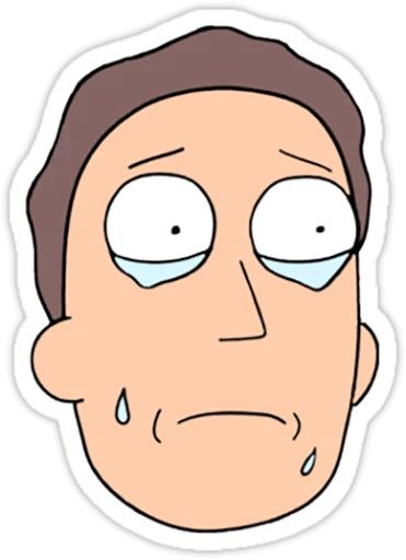 Sticker «Rick and Morty-11»