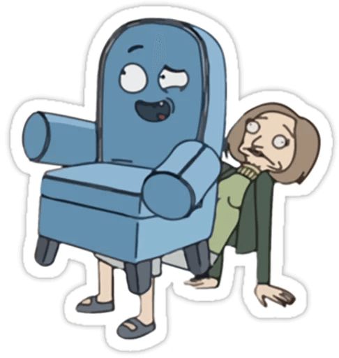 Sticker «Rick and Morty-5»