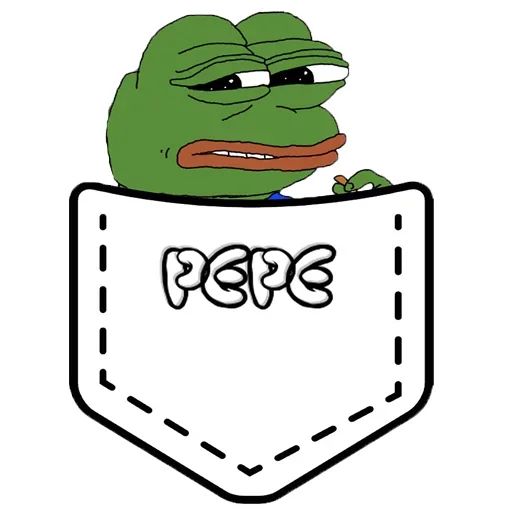 Sticker «Pepe In The Pocket-11»