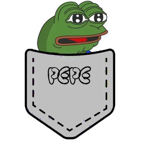 Sticker «Pepe In The Pocket-5»