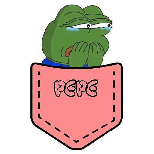 Sticker «Pepe In The Pocket-6»