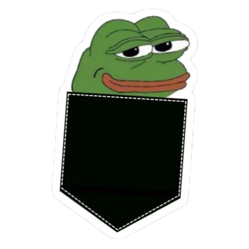 Sticker «Pepe In The Pocket-9»