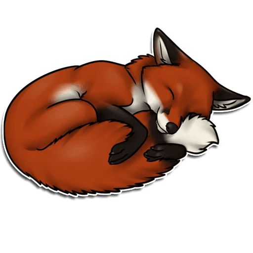 Sticker «Kandrel Fox-3»