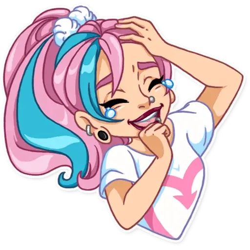 Sticker «Pastel Girl-1»