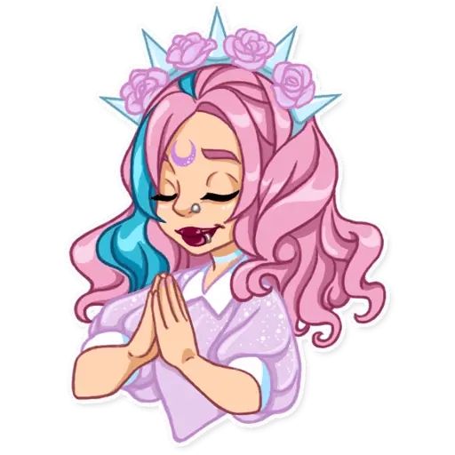 Sticker «Pastel Girl-6»