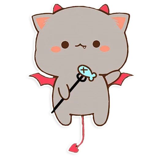Sticker «Mochi Peach Cat Halloween-4»