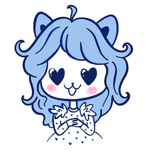 Sticker «Chibi Set-7»